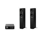 WiiM AMP Ultra Network Stereo Amplifier + Q Acoustics 5040 Floor Standing Speakers Package and 5 metres Classic 79 Strand
