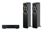 ARCAM A15+ Radia Plus Amplifier + Q Acoustics 3050C Floorstanding Speakers Package and 5 metres Classic 79 Strand