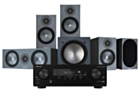 Pioneer VSX-835 + Monitor Audio Bronze 50 5.1 Speaker Package - Black