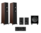 Wharfedale Diamond 12.3i HCP 5.1 Home Cinema Pack - Walnut with SW-10 Subwoofer