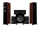 Wharfedale Diamond 12.3 Home Cinema 5.1 HCP Pack - Walnut