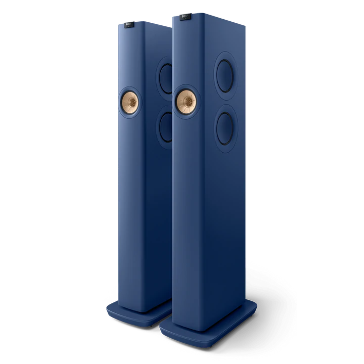 KEF LS60 Wireless Floorstanding Speakers - Royal Blue