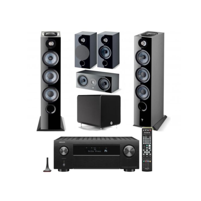 Denon Avc X4700h Focal Chora Atoms Bundle W Q Acoustics Qb12 Sub